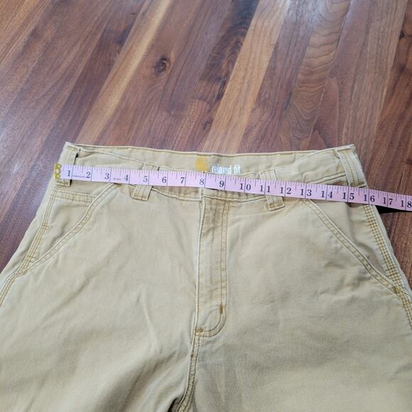 Carhartt Rugged Flex Relaxed Fit Canvas Work Short 10 inch inseam Size 32 - Picture 7 of 7